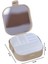 Pearl Aynalı Çanta Içi Mini Makyaj Organizer Seyahat Tipi Takı Düzenleyici Kutu (9 x 9 x 4 cm) 3