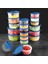 18LI Yuvarlak Gıda Saklama Kabı Seti Organizer Düzenleyici Erzak Kabı 10X250 6X600 2X1200ML Lacivert 1