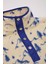 Regular Fit Next Unisex Polar Desenli Mavi 4