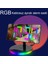 Masa Saat LED Dijital Rgb Aynalı Kablosuz Şarj Özelliği 1
