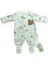 Love Our Earth Romper Wıth Feet Mocha 1