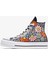 Chuck Taylor All Star Lift Platform Floral Kadın Siyah Sneaker 3