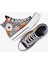 Chuck Taylor All Star Lift Platform Floral Kadın Siyah Sneaker 4