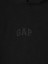 Erkek Siyah Gap Logo Fleece Sweatshirt 2