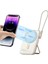 Magsafe Powerbank 10000MAH Standlı 20W Dahili Type-C Kablolu Taşınabilir Hızlı Şarj Cihazı Beyaz 3