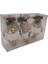 Bohem Palamut Ağaç Süsü Seti 12 cm (3 Parça) 2