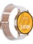 LW38 Gold Kasa 38 mm Beyaz Kordon Akıllı Saat 4