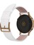 LW38 Gold Kasa 38 mm Beyaz Kordon Akıllı Saat 6
