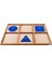 Montessori Geometrik Kartlar Tanıtım Tablası 1