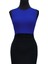 Mavi Sırtı Bağlamalı Crop Top - Siyah Sırtı Açık Tango Bluz 3