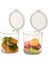 Moonstar Hava Sızdırmaz Kilitli Silindir Kavanoz 2 x 650 ml Bpa Free-Jarset 3