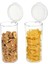 Moonstar Hava Sızdırmaz Kilitli Silindir Kavanoz 2 X1300 ml Bpa Free-Jarset2 3