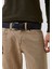 Lacivert Erkek Deri Floater Desenli Tokalı 4 cm Kemer Ncs Jeans 13 3
