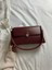 Vintage Bordo Baget Çanta 1