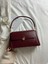 Vintage Bordo Baget Çanta 3
