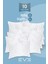 10 Adet Diamond Plus Serisi Kılıflı Fermuarlı Yıkanabilir Antialerjik Silikon Elyaf Yastık 50x70cm 800 gr 1