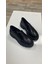 Julia Deri Siyah Anatomik Kadın Loafer 1