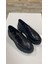 Julia Deri Siyah Anatomik Kadın Loafer 3