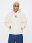 Erkek Bej Vintage Soft Gap Logo Sweatshirt 1