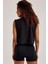 Sportswear Clup Crop Sl Tee Kadın Siyah Pamuklu Crop Tişört 3