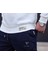 Erkek Eşofman Takımı Pamuklu Slim Fit Nakışlı Relaxed Takım 3