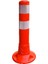 Esnek Otopark Dubası Plastik Yol Şerit Ayırıcı Trafik Dubası 45 cm Reflektörlü Delinatör 1