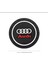 Audi Uyumlu Siyah Silikon Bardak Altlığı A1 A3 A4 A5 A6 Q1 Q2 Q3 Q5 Q7 2