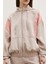 Fermuarlı Garnili Sweatshirt Bej 5