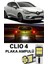 Renault Clio 4 LED Plaka Aydınlatma Ampulü Beyaz Canbus'lu 1
