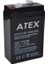 Atex 12 Volt - 2.2 Amper Dik Kare Akü (70 x 46 x 101 Mm) (4764) 1