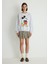 Mickey Mouse Baskılı Gri SWEATSHIRT1S10254-88467 4