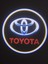 Toyota Kapı Altı Logo Kapı Altı LED Mesafe Sensörlü Pilli Yapıştırmalı Yeni Nesil 2