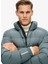 Koyu Mavi Erkek Mont M5011912A9VC_SPORTS Puffer Jacket 4