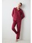 Aria Checked Kırmızı Gömlek Pantolon Pijama Takımı 1
