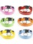 Kırmızı Düğme Pil Stili M Boyun 40-48CM Küçük Orta Boy Köpekler Için Yansıtıcı Köpek Tasması - Kaybolmayı Önleyici Gece Güvenlik Tasması (Yurt Dışından) 4