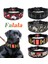 Siyah Çiçek Stili L Beden Yansıtıcı Yavru Büyük Köpek Tasma Tokalı Baskılı Ayarlanabilir Pet Tasma Küçük Orta Büyük Köpekler Pitbull Tasma Köpek Zinciri (Yurt Dışından) 3