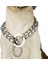 Gümüş Tarzı 50CM x 2.5mm Gümüş Kaydırma Zincir Köpek Tasmaları Küba Bağlantı Zincir Metal Bağlantılar Ağır Hizmet Düz Zincir Tasması Küçük Orta Büyük Köpekler Için (Yurt Dışından) 3