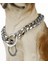 Gümüş Tarzı 50CM x 2.5mm Gümüş Kaydırma Zincir Köpek Tasmaları Küba Bağlantı Zincir Metal Bağlantılar Ağır Hizmet Düz Zincir Tasması Küçük Orta Büyük Köpekler Için (Yurt Dışından) 4