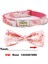 Pembe Yakalı Stil S Beden Köpek Etiketi Tasma Kişiselleştirilmiş Özel Naylon Tasma Kazınmış Isim Kimlik Etiketleri Tasma Ayarlanabilir Orta Boy Pet Yavru Kedi Büyük Köpekler Için (Yurt Dışından) 1