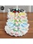 Mavi Stil M-25-30CM Sevimli Dantel Köpek Tasma Kedi Tasma Fiyonk Pet Tasma Yaka Bibs Sevimli Köpek Kedi Kolye Dekor Küçük Köpekler Kediler Için Damalı Çiçekler Tasma (Yurt Dışından) 3
