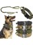 Çekme Halatı Haki Stili Xl Beden Dayanıklı Taktik Köpek Tasma Takımı Ayarlanabilir Askeri Köpek Tasma Orta Büyük Köpek Alman Çoban Eğitim Aksesuarları (Yurt Dışından) 2