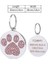 Pembe Yuvarlak Stil Kişiselleştirilmiş Kedi Etiketi Metal Kazınmış Kimlik Etiketleri Pet Ürünü Adres Etiketi Köpek Aksesuarı Için Özel Köpek Etiketleri (Yurt Dışından) 1