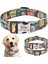 Bir Stil 30-47CM Küçük Orta Büyük Köpekler Için Kişiselleştirilmiş Adlı Polyester Baskılı Pet Tasma Ücretsiz Kazımalı Köpek Tasmaları (Yurt Dışından) 2