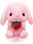Tavşan Doldurulmuş Hayvan Paskalya Kulaklı Tavşan Peluş Sevimli Beyaz Tavşan Peluş Oyuncak Havuçlu Kabarık Kawaii Yumuşak Sarılma Uyku Yastığı1 (Yurt Dışından) 1