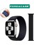 Eyka Apple Watch Örgü Hasır Kordon 42-44-45 mm Uygun Elastik Spor Kordon Kayış 5