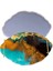 Epoksi Silikon Kalıp Yerli Oval Dalgalı Nişan ve Söz Tepsi Kalıbı 34.5 x 24.5 cm 1
