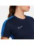 Academy Dri Fit Kadın Mavi Yuvarlak Yaka Tişört 3
