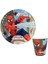 Spiderman Örümcek Adam Tabak Bardak 8 Lı Set 2