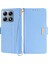 Xiaomi 14T Pro Deri Cüzdan Rfıd Engelleme El Kayışı ile Stand Kapağı (Yurt Dışından) 1