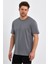 Erkek Bisiklet Yaka Relax Fit Cotton Basic T-Shirt 1